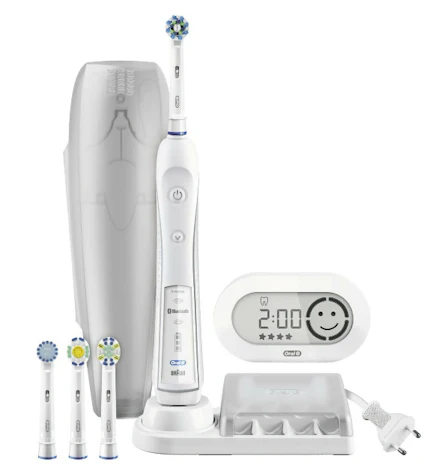 Oral-B PRO 6000 Smart Series elektrische Akkuzahnbürste Bluetooth Reiseetui (ad)