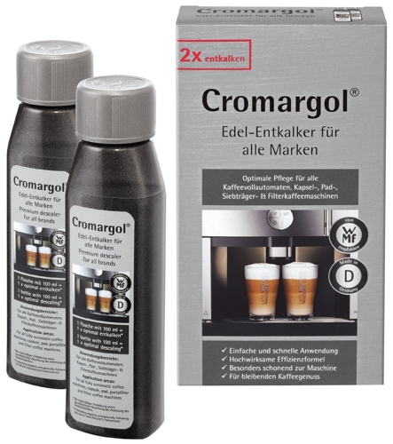 CROMARGOL 1407199990 Edel-Entkalker für jede Kaffeemaschine für 3,50€