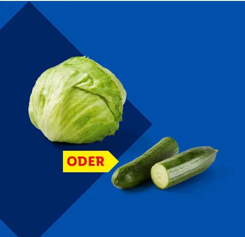 Gratis Eisbergsalat oder Lose Gurke bei Lidl