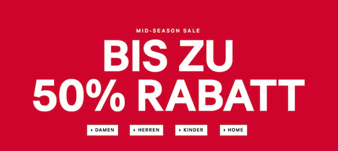 Angebote bei H&amp;M – 50% auf Hosen, 10% auf reguläre Preise und bis zu 50% auf Frühlingsmode