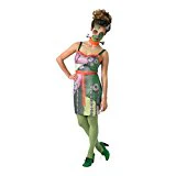 Bride of Frankenstein Adult woman Costume Halloween Fancy Dress, S