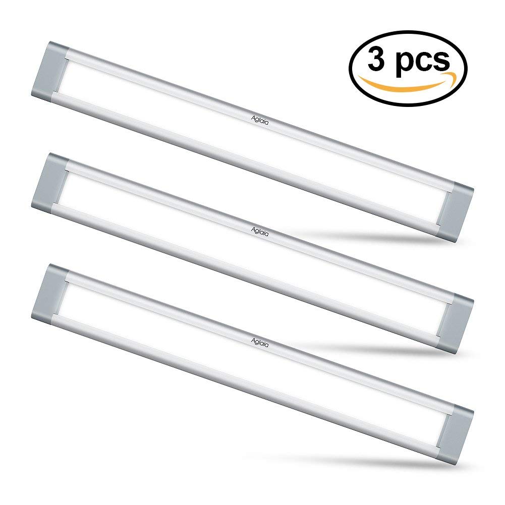 LED-Leuchtleiste, 3 W, 6000 K, Kaltweiß, 3 Stück