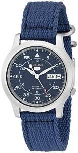 Seiko 5 Herrenuhr - SNK807K2 Automatik in blau für 84€