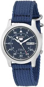 Seiko 5 Herrenuhr - SNK807K2 Automatik in blau für 84€