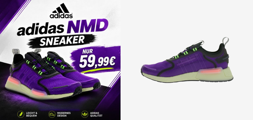 Stylischer Streetwear-Klassiker! 👟 adidas NMD_V3 Sneaker für 60€