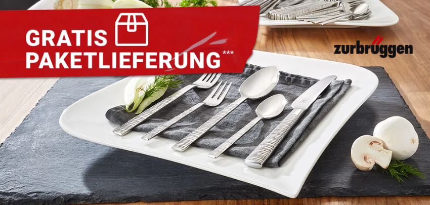 Zurbrüggen Aktion: Gratis Paketlieferung ab 10€ Bestellwert, auf Kleinartikel &amp; Dekoration