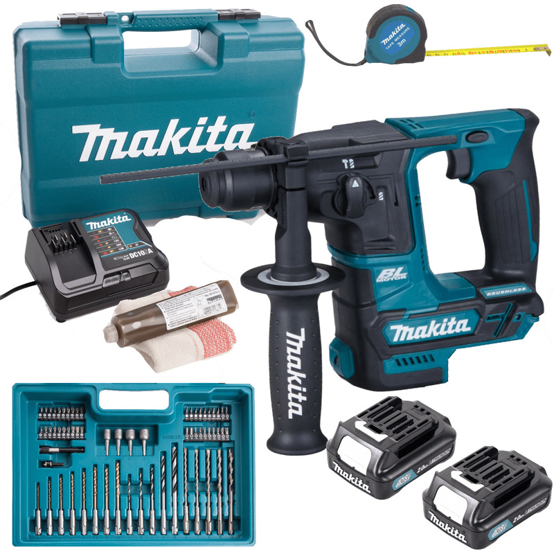 32% Nachlass auf Makita HR166DSAE1 (2 x 2,0 Ah + Ladegerät + Zubehör-Set) im Koffer