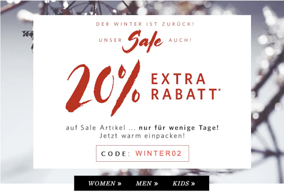 20% Extra-Rabatt auf Sale-Ware bei Esprit