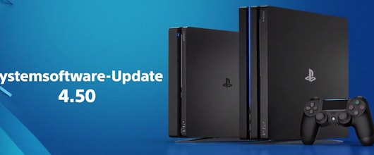 Playstation 4 Update – Version 4.50 bringt externe Festplatte und Leistungs-Boost für PS Pro