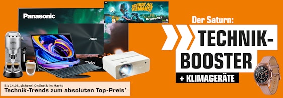 Letzter Tag! 🤩 Saturn Technik-Booster + Klimageräte » Die Top 15 Schnäppchen aus dem neuen Flyer, z.B.: Destroy All Humans! Crypto-137 Collector's Edition (PC) für 99€