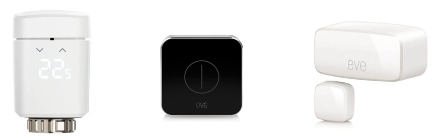 Engato Eve Thermo-Aktion bei Tink – verschiedene Thermostat-Sets, z. B. 2 Eve Thermo und Fenstersensor für 129€