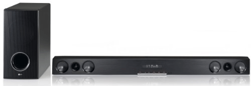 LG Electronics HLS36W 2.1 System schwarz für 179€ - Soundbar mit Subwoofer