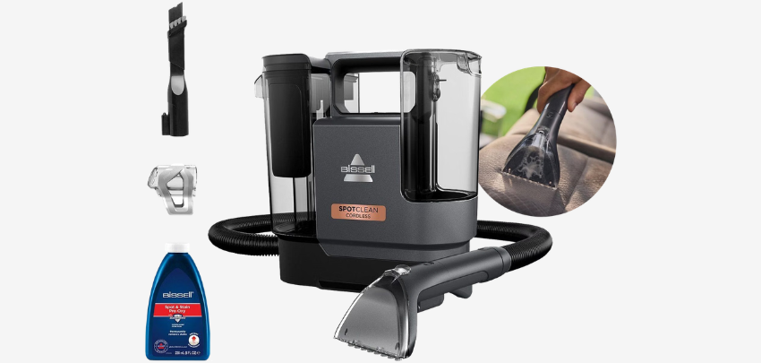 Ohne Kabel 🧺 Bissell SpotClean Cordless Akku-Fleckenreiniger für 106€ 🧹