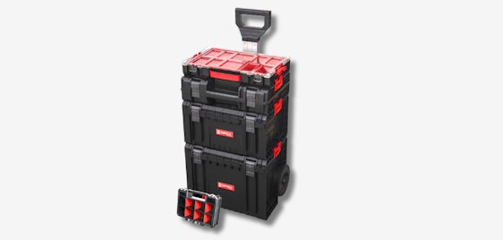 Qbrick System Pro für 89€ - Werkzeugkasten-Set, wasser-/staubdicht, flexibles Cart-System