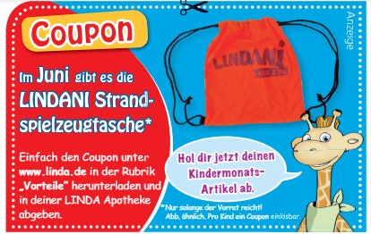 Coupons zum Ausdrucken Linda Apotheke Kinder