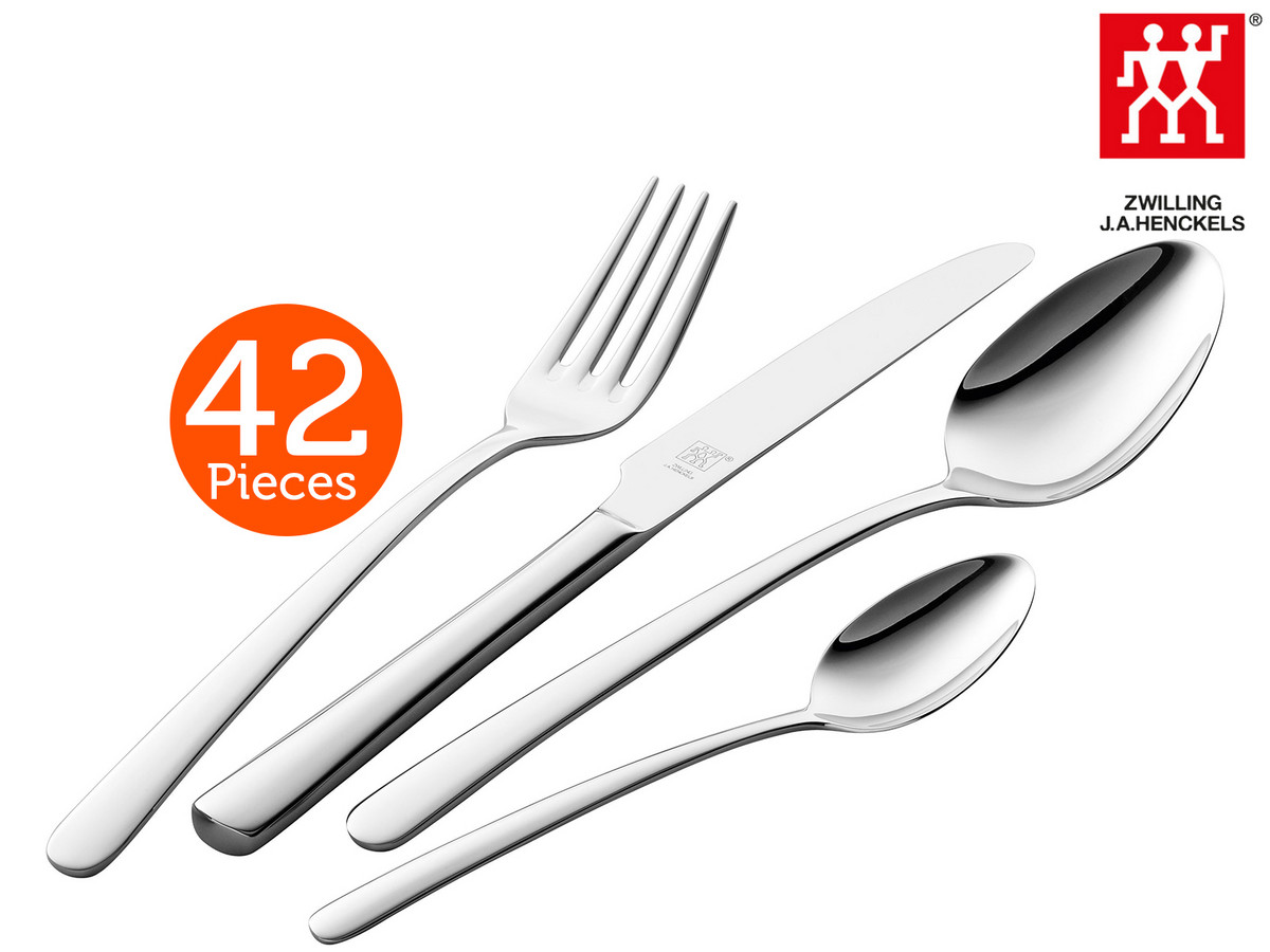 42 tlg. ZWILLING Nova Besteckset für nur 65,90 EUR inkl. Versand