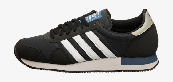 Adidas Originals USA 84 für 63€ - Sneaker in Schwarz-Weiß-Blau