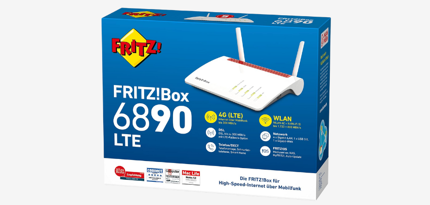 Wahnsinnig schnell surfen 🏇 Fritz!Box 6890 für 280€