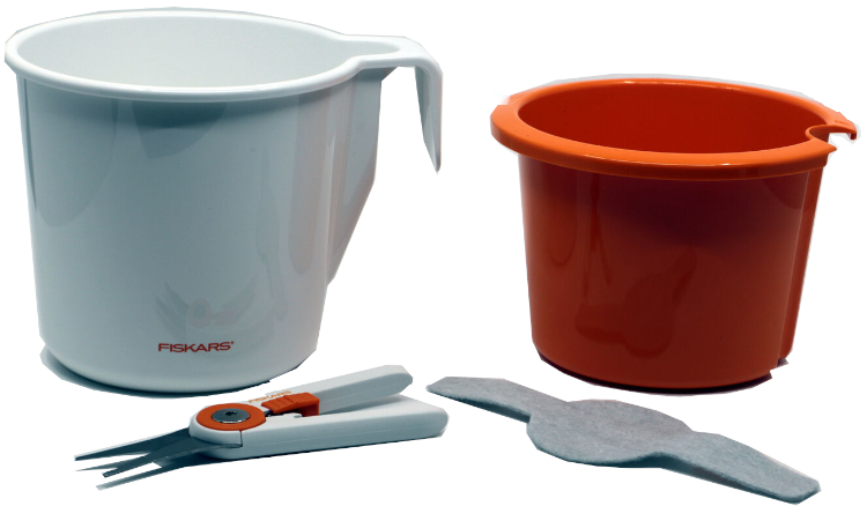 *Vorbei* Fiskars Kräutertöpfe 3er-Set L mit 3 Gartenscheren für 15€ - Bewässerungstopf mit 12cm Durchmesser