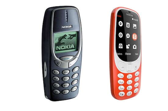 Nokia 3310 neu und alt Vergleich