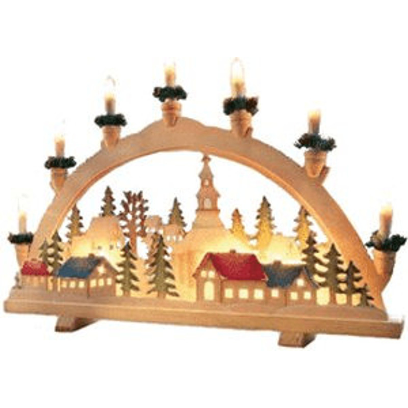Konstsmide Holzleuchter Winterlandschaft (2141-154) im Angebot: Nur 33,46€ statt 36,21€