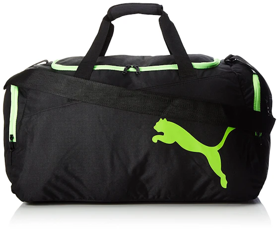 PUMA Pro Training M Bag Sporttasche, Puma Black-Green Gecko, 56 x 30 x 4 cm für 10,16 EUR