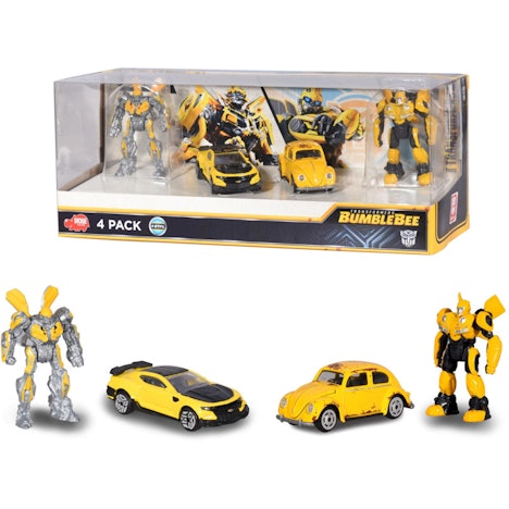 Dickie Transformers Bumblebee M6 4-Pack (113020) mit 28% Ersparnis
