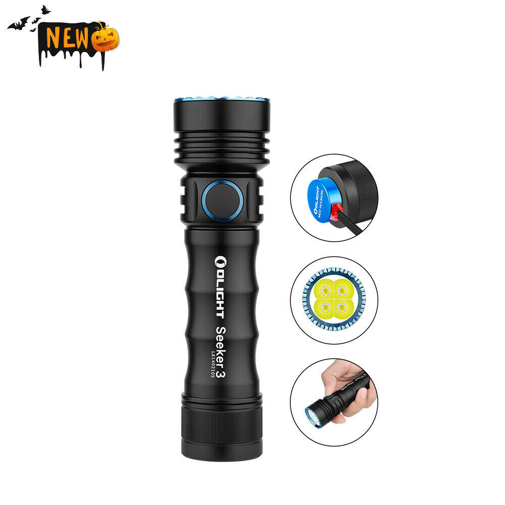 Olight Seeker 3 3000Lumen Magnetisch USB Wiederaufladbar Taschenlampe Fackel