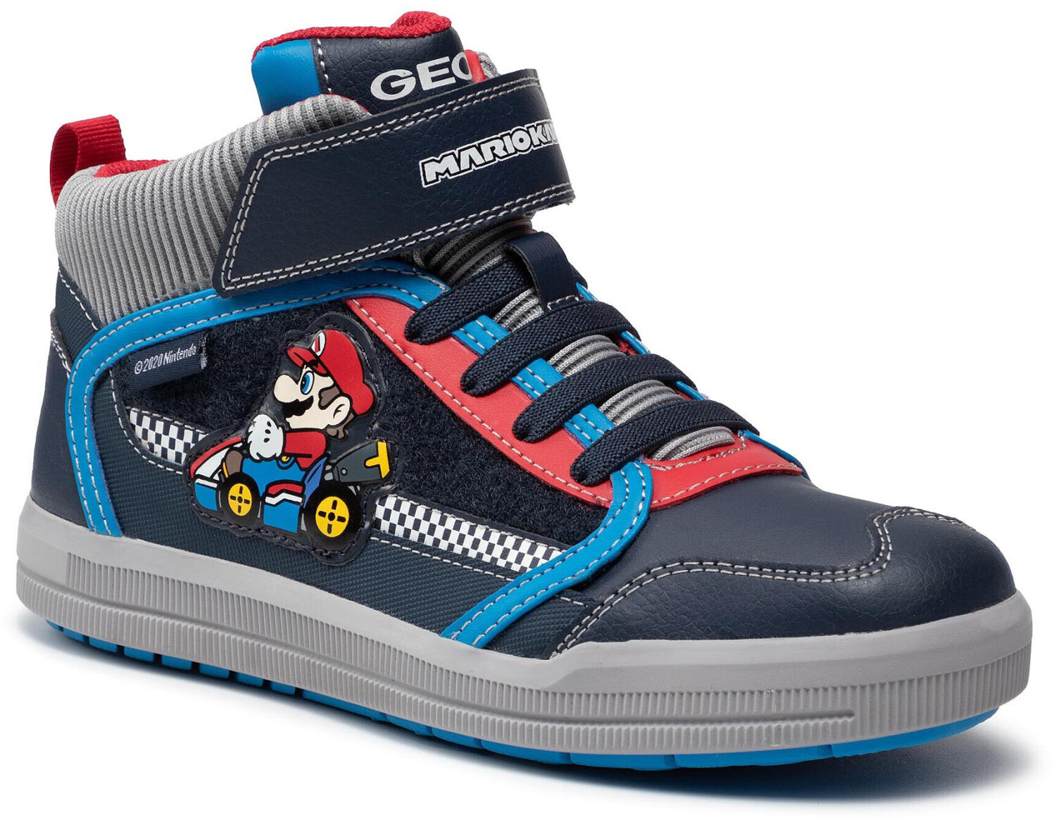 Aktion: Geox Arzach  Super Mario Sneaker black/red 25% günstiger