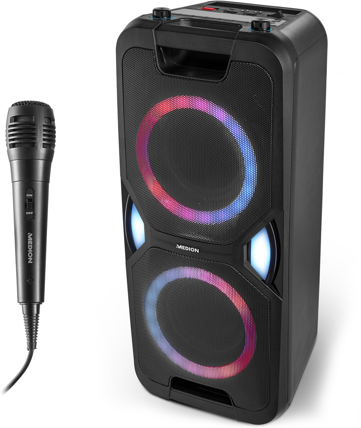 Medion P67038 für 102€ - Partylautsprecher mit Bluetooth und Mikrofon