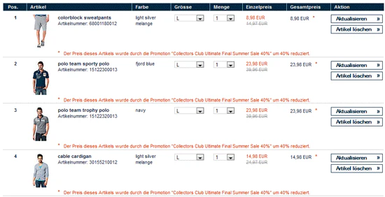 Tom Tailor Sale mit bis zu 70% Rabatt (Update 3)