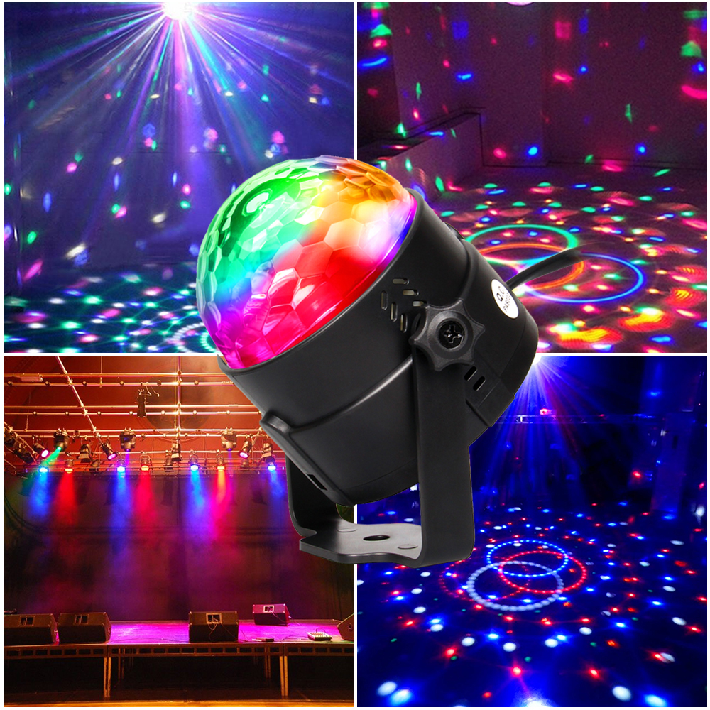 LED Lichteffekte Disco Licht Party Licht Bühnenbeleuchtung 3W RGB