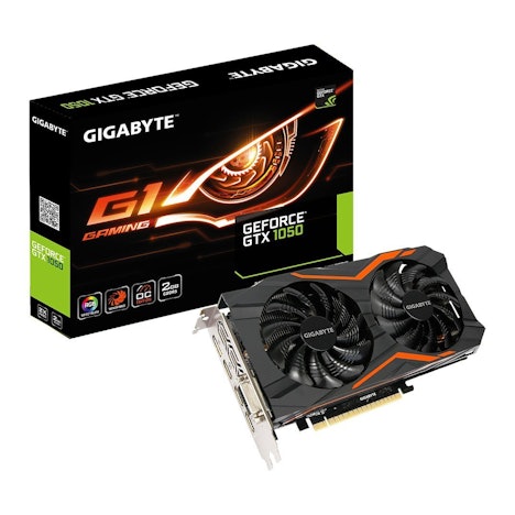 GigaByte GeForce GTX 1050 G1 2G für 107€ - Budget-Grafikkarte mit annehmbarer Leistung