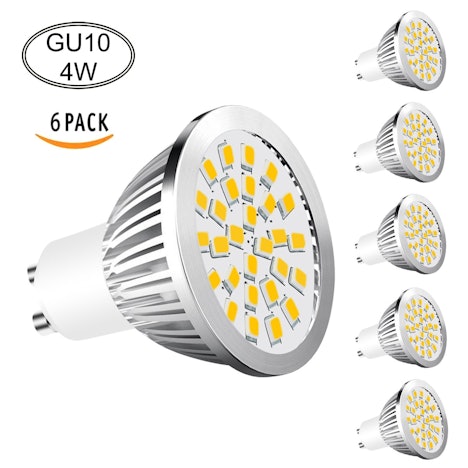 Aptoyu 4W GU10 LED Lampe 6x für 8,99€