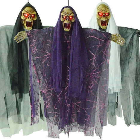 Halloween Elektro-Dekor Haunted House Hängen Horror Props Home Office Festival Scary Dekorationen