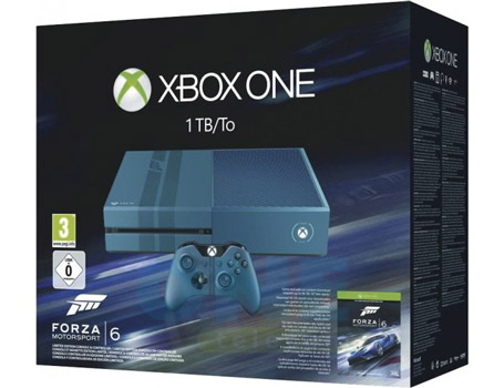 Microsoft Xbox One 1TB + Forza Motorsport 6 Limited Edition für 299€