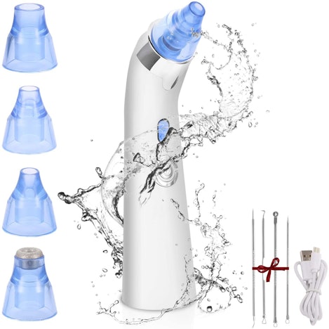 Hengda USB Elektrische Blackhead Austauschbare Pickelentferner, Mit Reinigungsaufsätzen