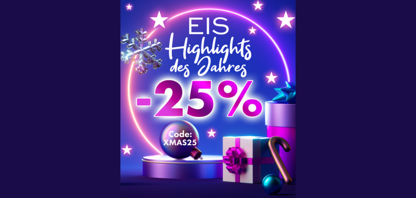 Nur kurz! 🤩 25% Rabatt auf Alles bei Eis.de - inkl. vielen kostenlosen Zugaben