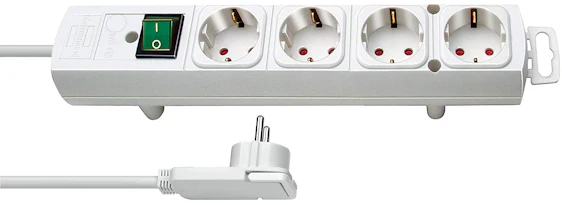 Brennenstuhl Comfort-Line Plus, Steckdosenleiste 4-fach für 6,99 EUR
