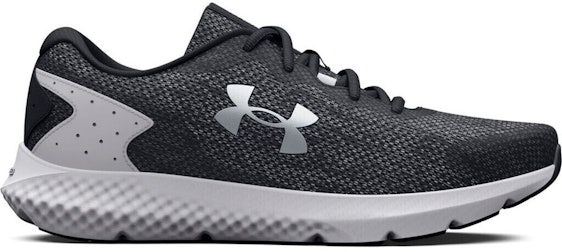 Under Armour Charged Rogue III Knit für 48€ - Laufschuh in Schwarz/Silber, Größe 40 bis 46