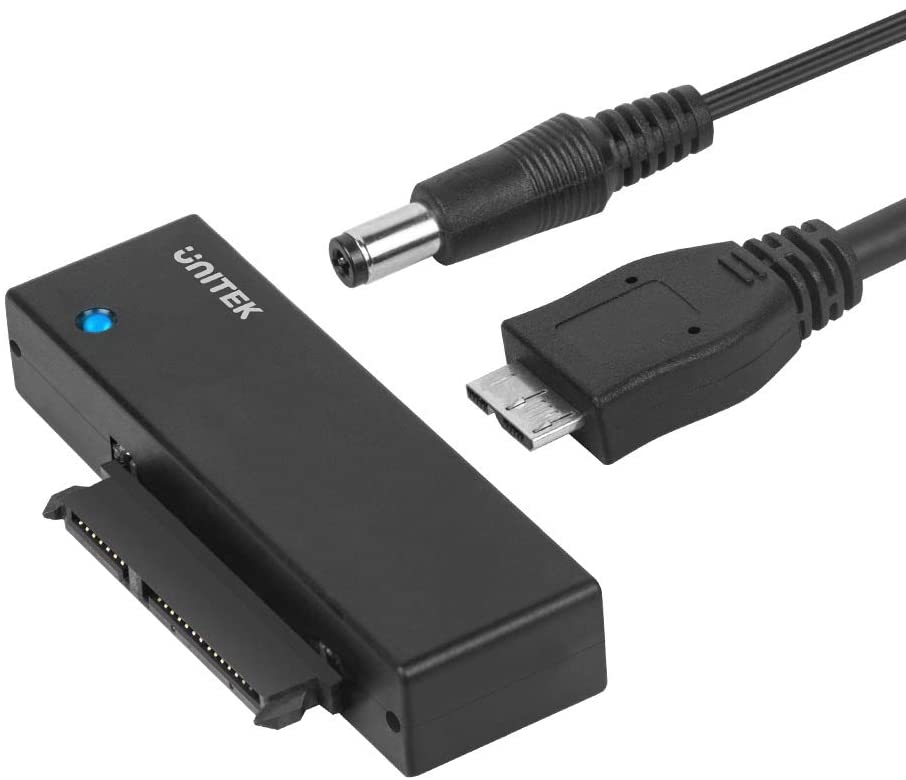  Unitek USB 3.0 zu SATA III Festplattenadapter-Konverterkabel für 2,5 3,5-Zoll-HDD/SSD-Festplatte 