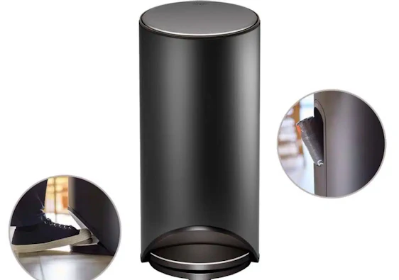Joseph Joseph Arc Easy-Push Abfalleimer 30 l in schwarz für 48,90€(statt 98,85€)