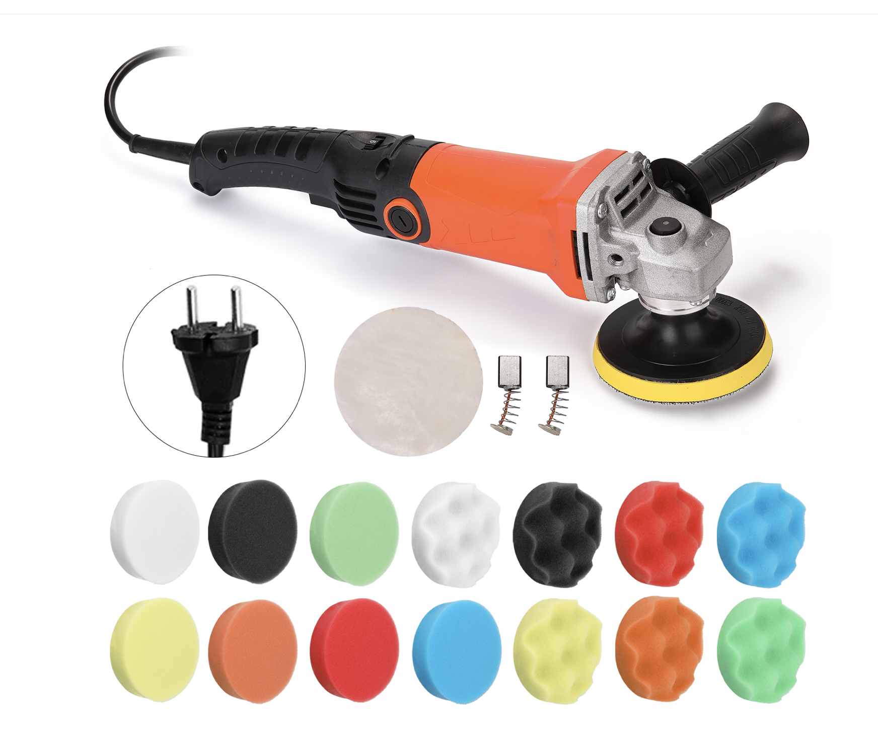 1200W 220V Einstellbare Geschwindigkeit Auto Elektropolierer 