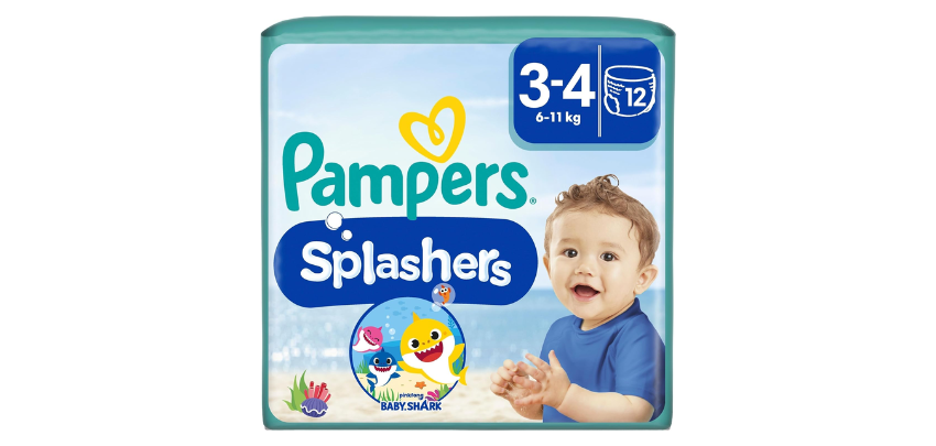 Preisfehler?! 96 x Pampers Splashers für 7€ - Einweg-Schwimmhosen, Größe 3-4