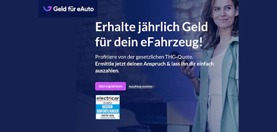390€ Prämie! 🚘🤯 THG-Quote sichern: Prämie für 2026 bei Geld-fuer-eAuto.de