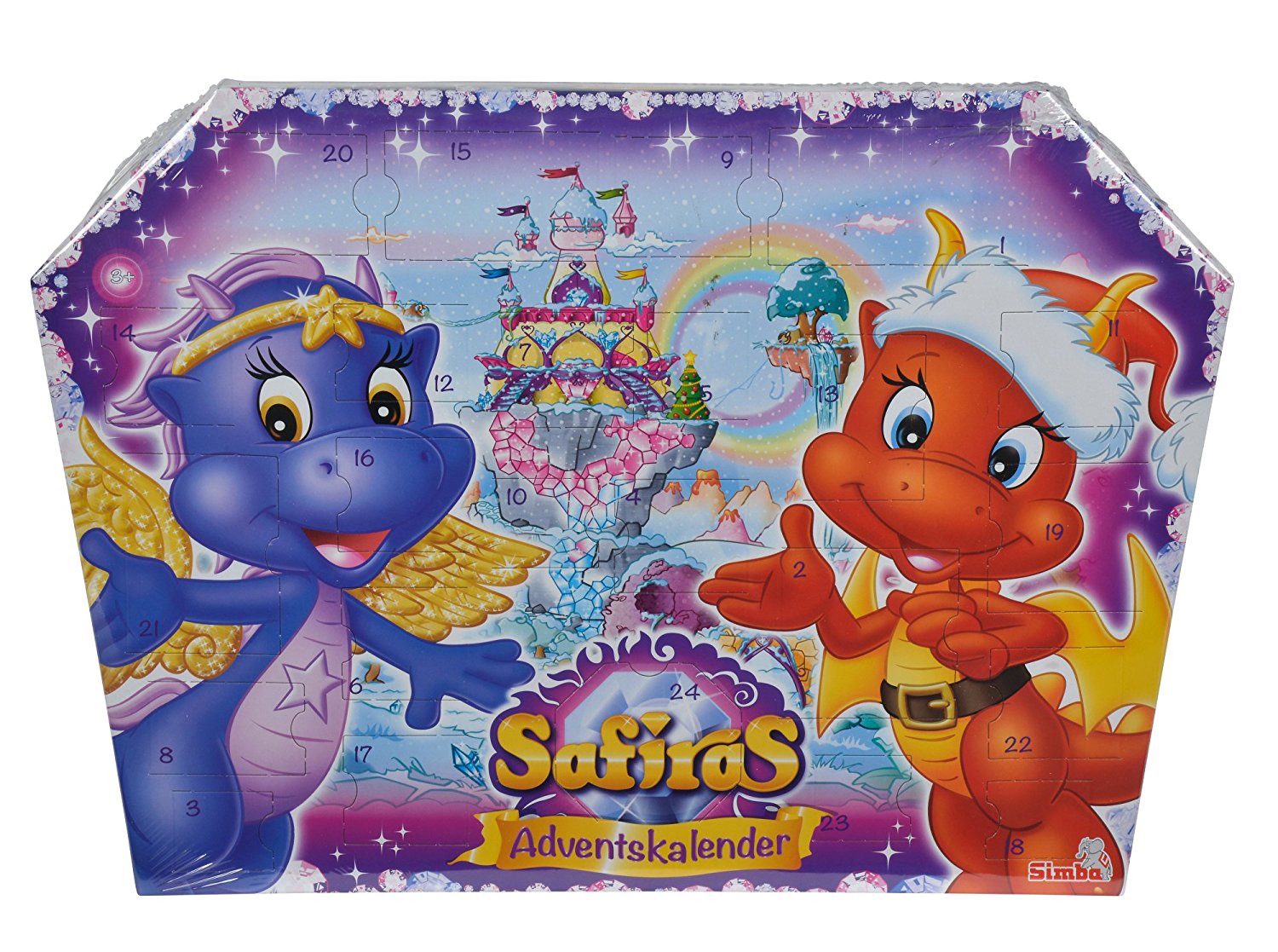 Simba 105958226 - Safiras Adventskalender 43x32cm für 3,98 EUR [Plus Produkt]