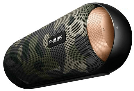 Philips BT 6000 für 66€ – 360 Grad-Lautsprecher in Camouflage-Optik