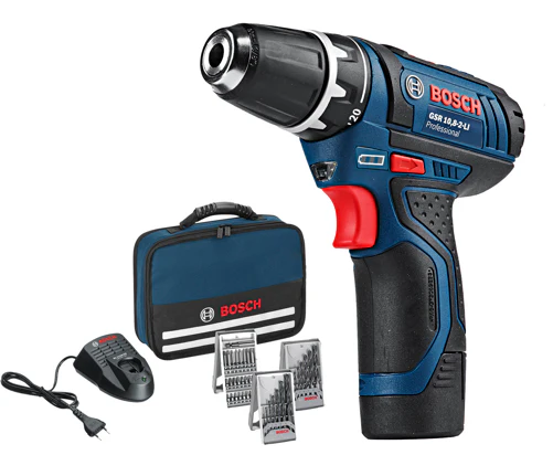 Bosch Professional Akkuschrauber GSR 10,8-2-LI Set nur 89€