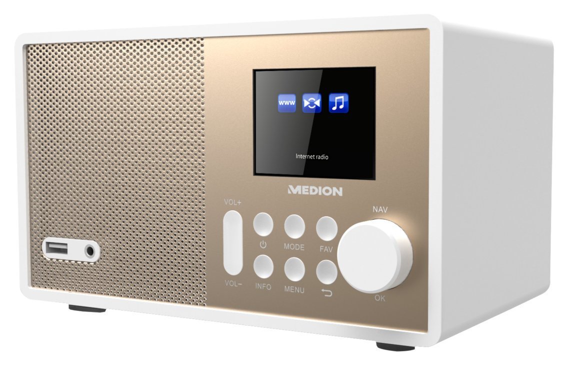 Medion Life E85059 (MD 87559) Wireless LAN Internet-Radio für 70€