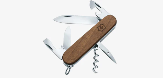 Edler Klassiker im Holzgewand! 🔪 Victorinox Spartan Wood Taschenmesser für nur 31€